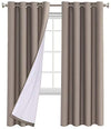 100% Blackout Curtains for Bedroom Durable Soft Thermal Insulated Curtain - PrinceDeco