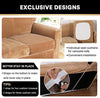 Real Velvet Plush 4 Pieces Sofa Covers for 3 Cushion Couch Covers for Living Room - PrinceDeco