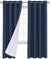100% Blackout Curtains for Bedroom Durable Soft Thermal Insulated Curtain