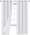 100% Blackout Curtains for Bedroom Durable Soft Thermal Insulated Curtain - PrinceDeco