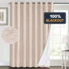 Extra Wide 100% Blackout Curtain Panel for Bedroom - PrinceDeco