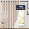 Extra Wide 100% Blackout Curtain Panel for Bedroom - PrinceDeco