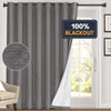 Extra Wide 100% Blackout Curtain Panel for Bedroom - PrinceDeco