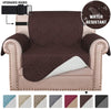 Reversible Quiled Sofa Slipcover Chair Cover Water Resistant - PrinceDeco