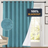 Extra Wide 100% Blackout Curtain Panel for Bedroom - PrinceDeco