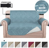 Quilted Loveseat Slipcover Sofa Covers for 2 Cushion Couch - PrinceDeco