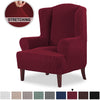 High Stretch Wingback Chair Slipcover for Living Room - PrinceDeco